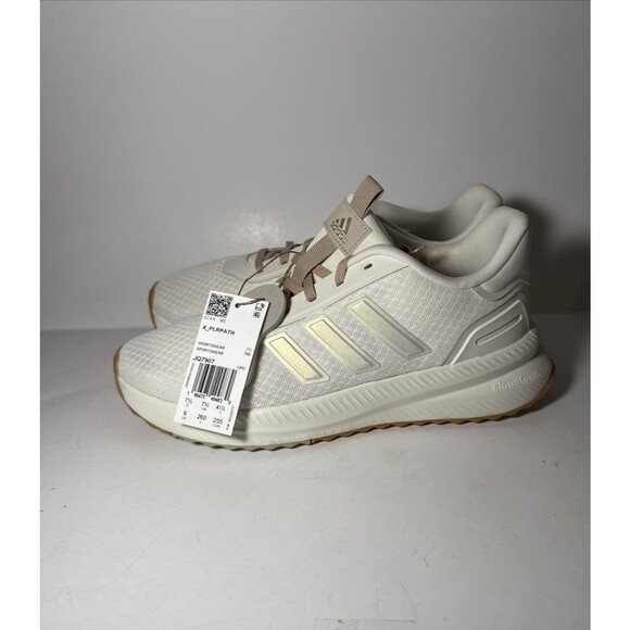 Adidas Womens X Plrpath Off-White/Gum Running Shoes Size 9W/7.5M New - Picture 5 of 10